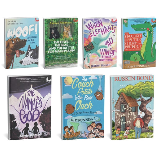 ๐ Fun, Fantasy & Fables: 7-Book Treasure Pack - โน899