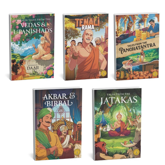๐  ๐ Tales That Teach โ Classic Indian Stories Collection โ 5 Books (โน699)