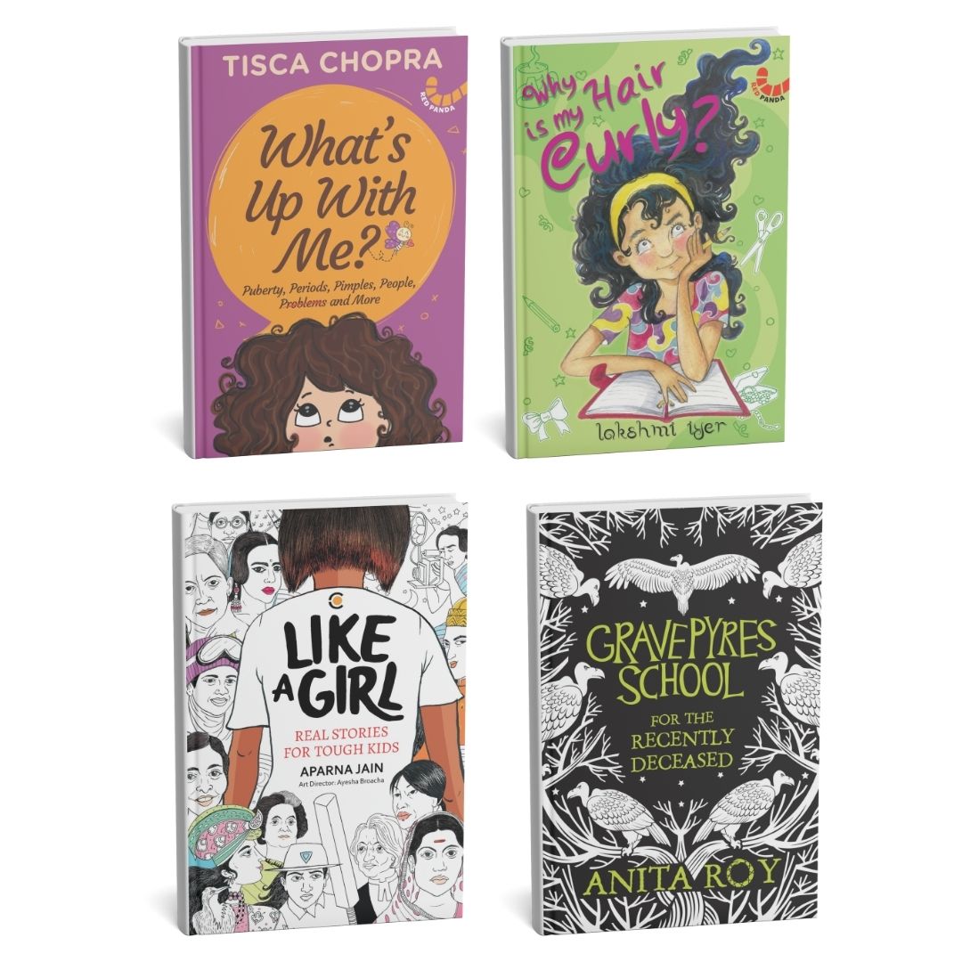 🌟 Girls’ Guide to Life: 4 Inspiring Reads ₹999