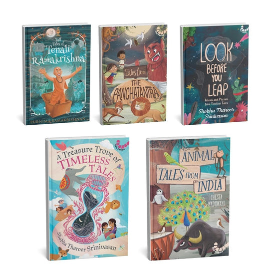 ✨ Legends & Laughs: 5-Book Kids Set(₹899)