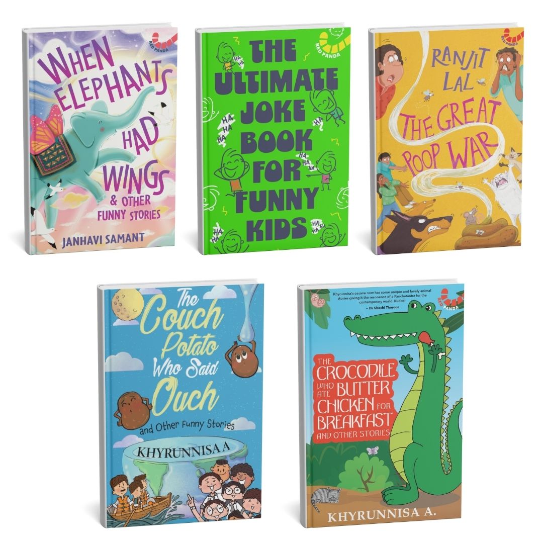 🐾 Laugh Out Loud: 5-Book Funny Stories Pack ₹699