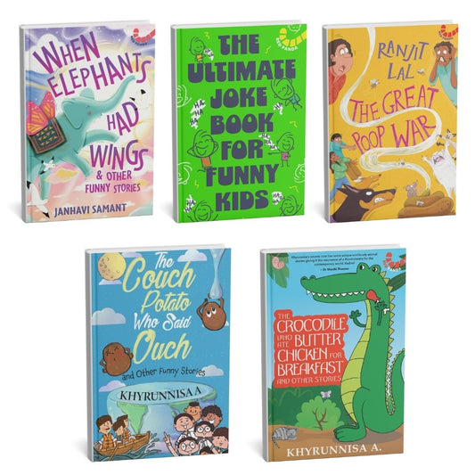 🐾 Laugh Out Loud: 5-Book Funny Stories Pack ₹699