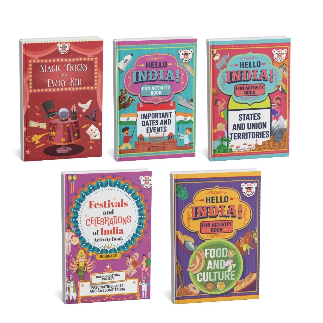 Fun & Learn India: 5-Book Activity Pack – ₹899
