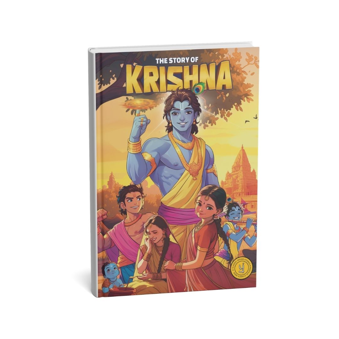 ✨ Stories of the Gods – Ganesha, Shiva, Hanuman & Krishna– 4 Book Comic Set (₹699)