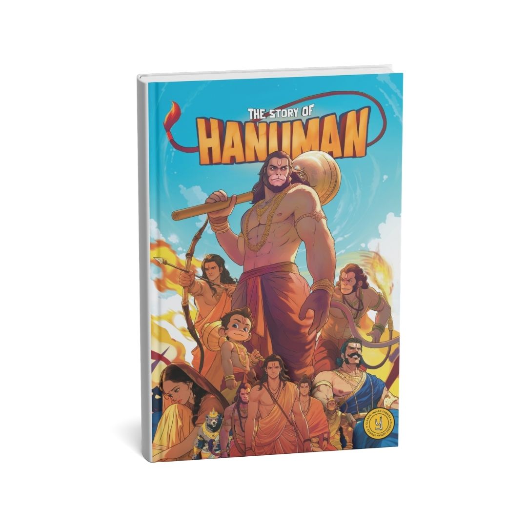 ✨ Stories of the Gods – Ganesha, Shiva, Hanuman & Krishna– 4 Book Comic Set (₹699)