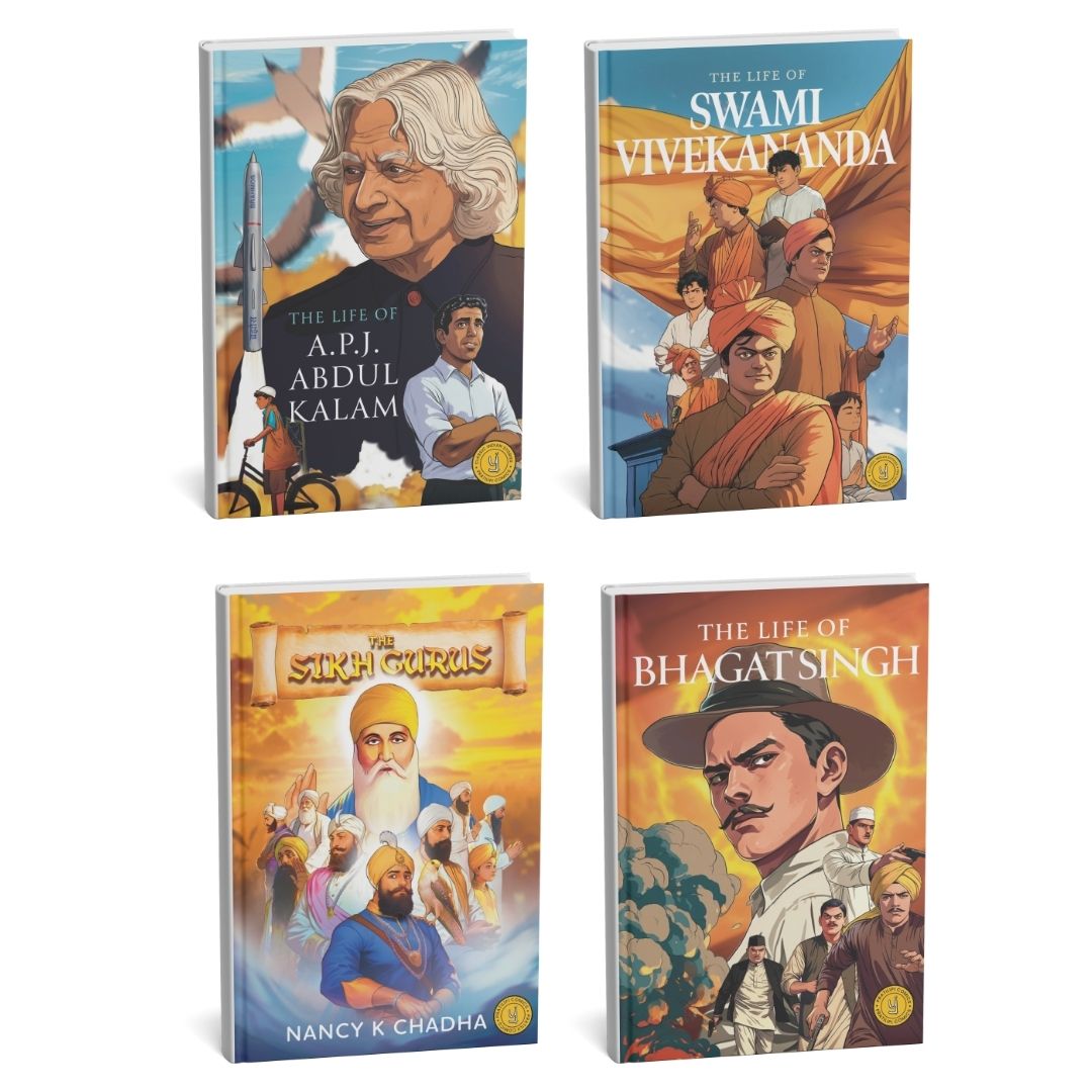 🌟  The Icons of India Collection – 4 Books (₹699)