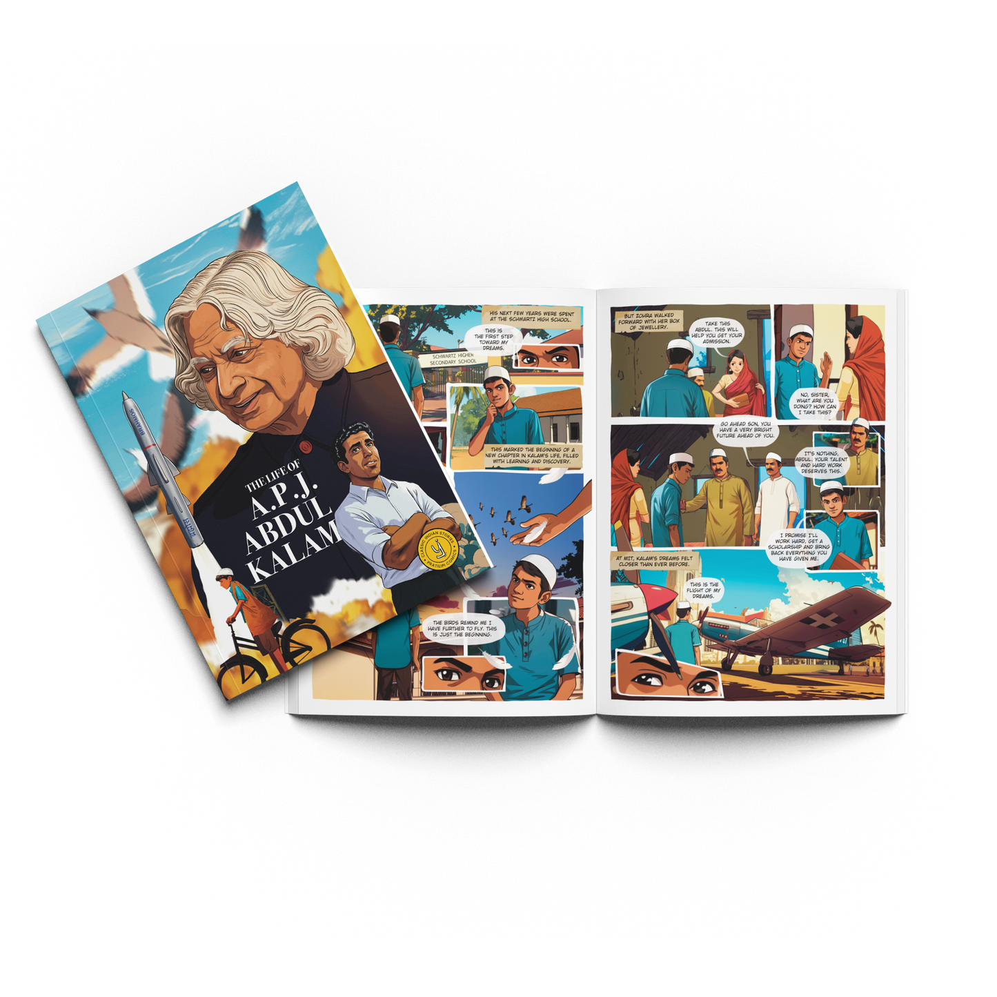 Icons of india - 6 comic book set (English)