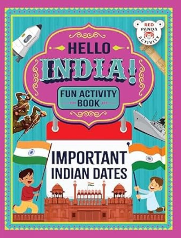 Hello India! Fun India Activity Book: Important Dates and Events
