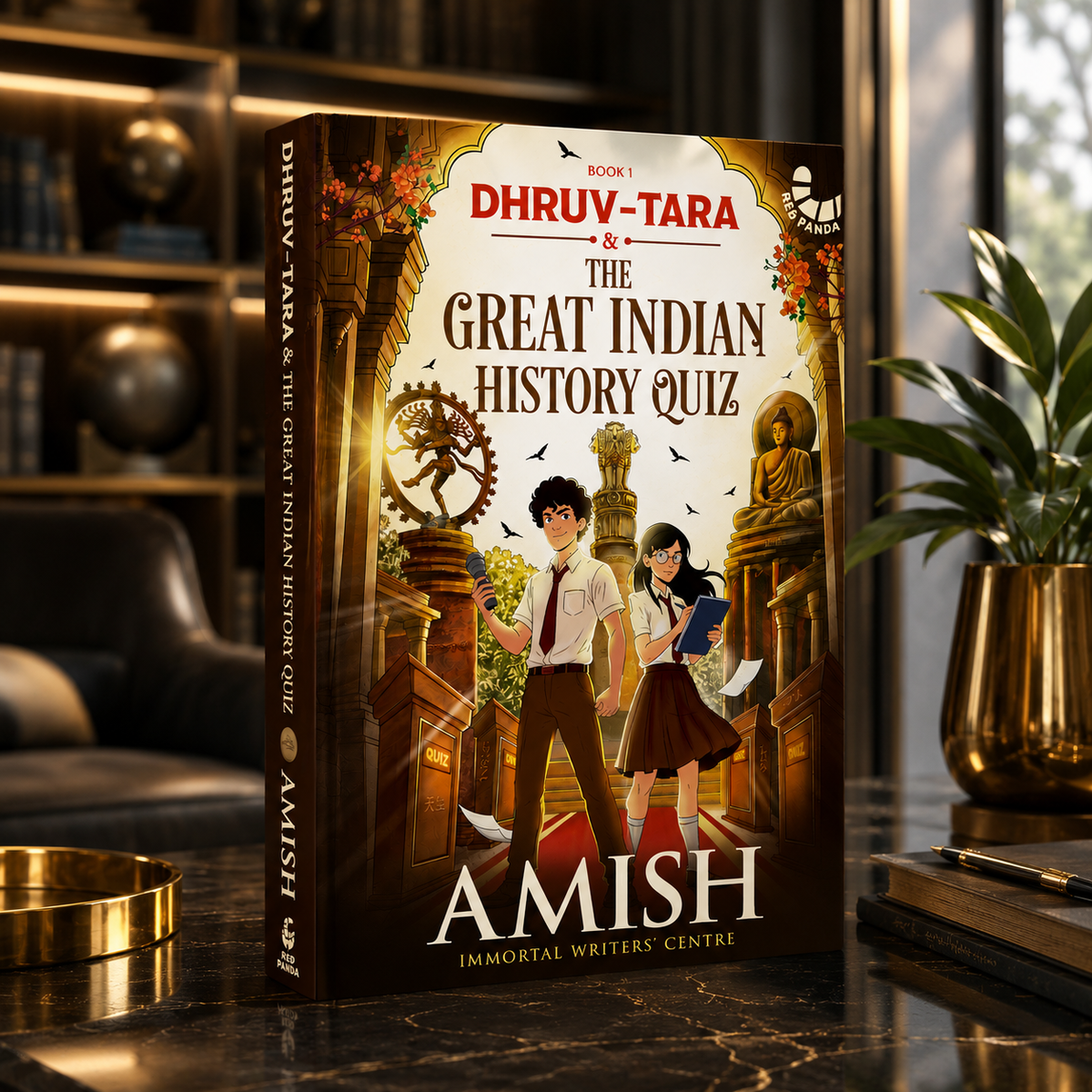 The Great Indian History Combo, featuring Amish’s Dhruv and Tara