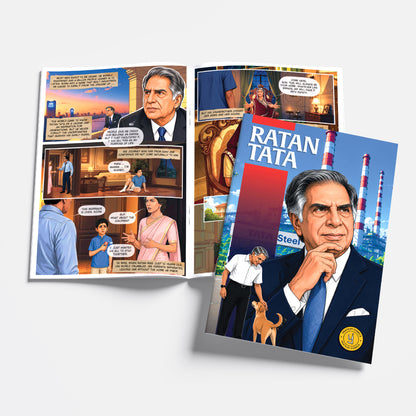 The Success Icons – Kids Business Leaders, Entrepreneur Biographies & Inspirational Comics | 15 Comics Set | English