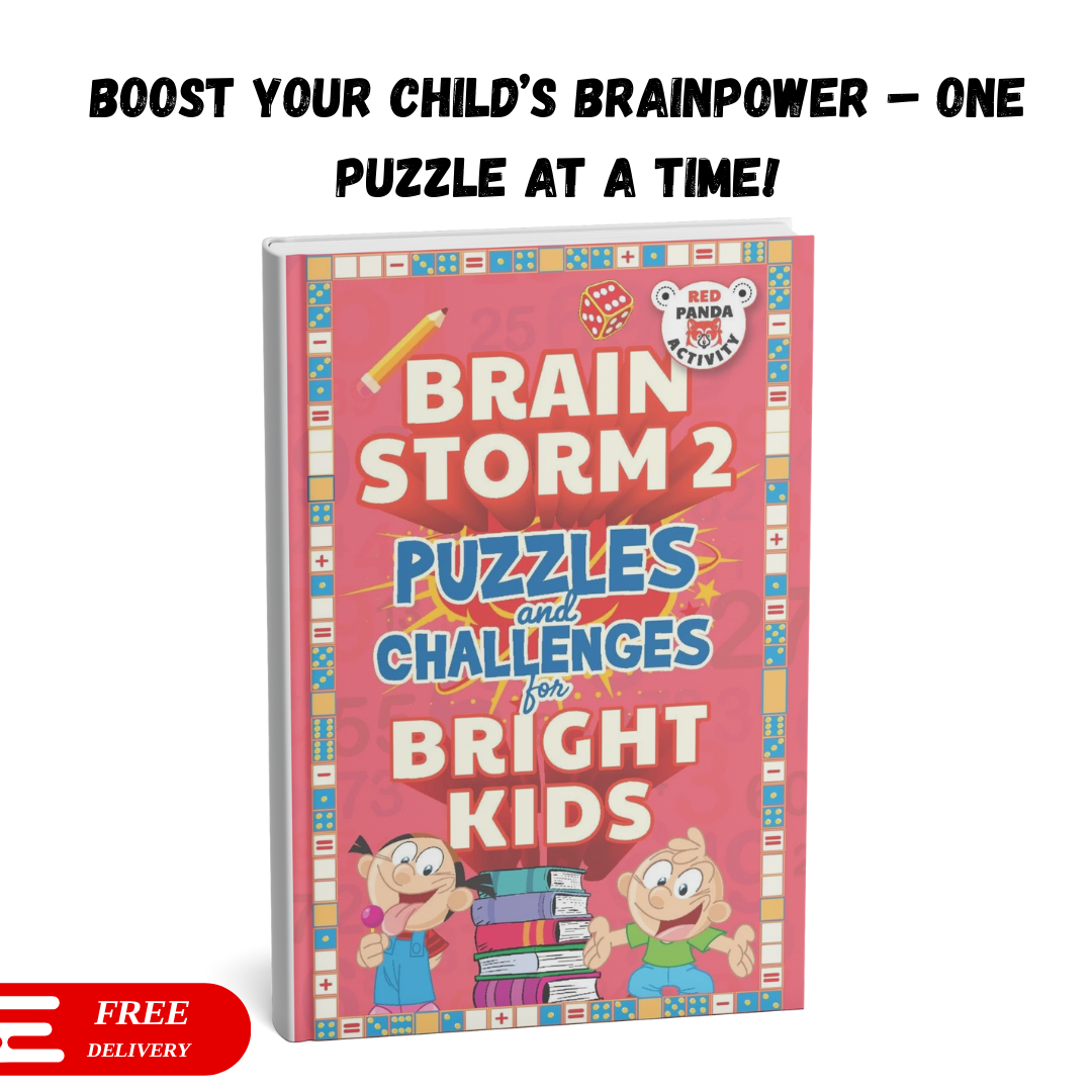 Brain Puzzles Bundle – 2 Books of Fun Challenges for Bright Kids