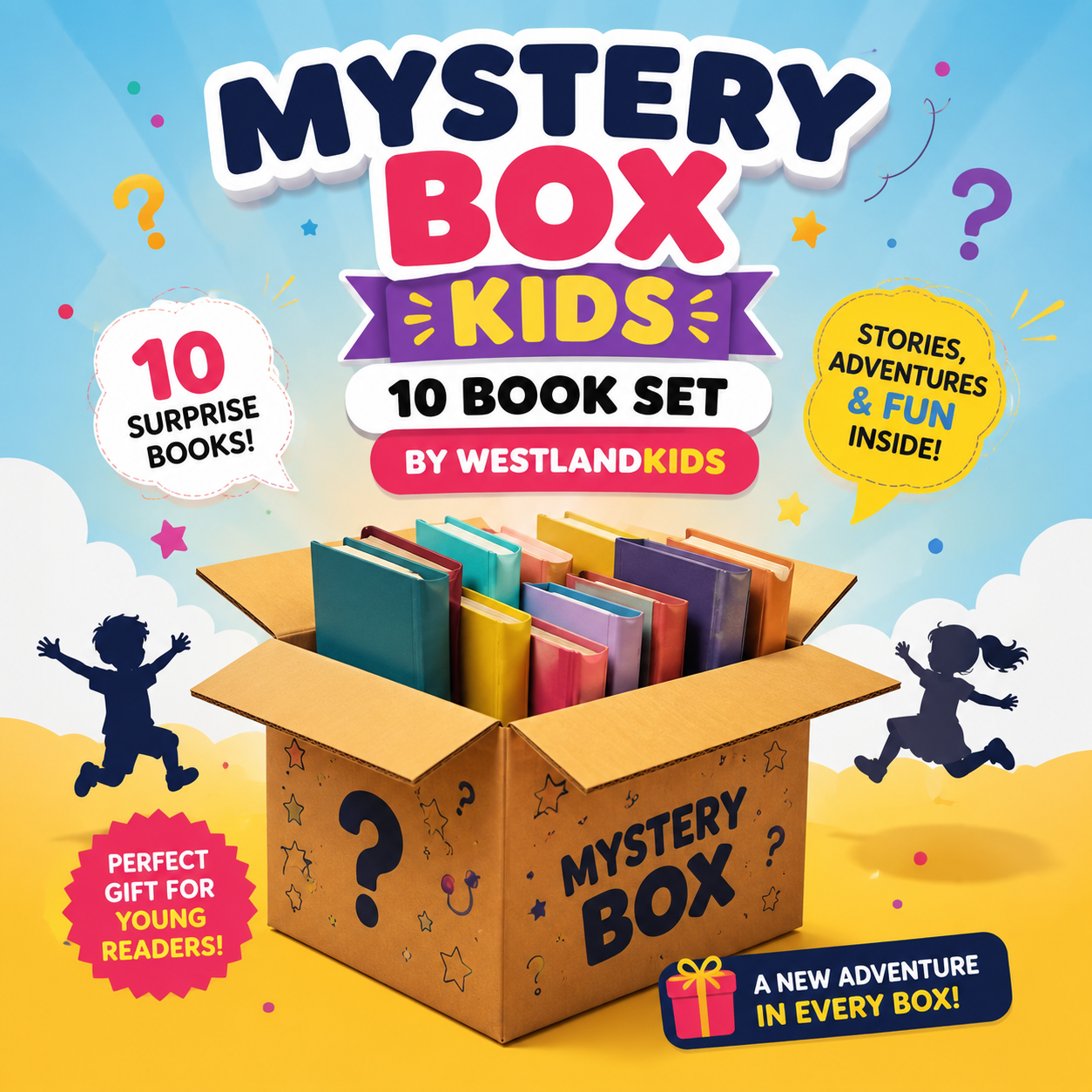 Mystery Box Kids (English) - 10 Book set