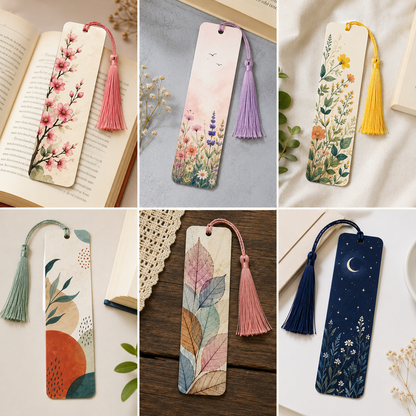 Premium Durable Bookmark – Slim, Lightweight Page Markers for Readers & Students