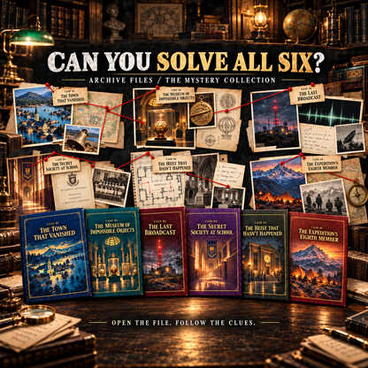 THE MYSTERY ARCHIVE (Game)- Six Case File Set