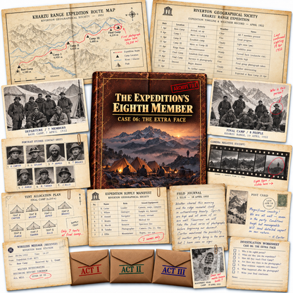THE MYSTERY ARCHIVE (Game)- Six Case File Set