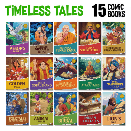 Timeless Tales - (English) - Set of 15 comics.