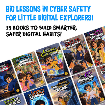 Hello, Digital World (English) - set of 15 comics - The First Step into a Smarter, Safer Digital World.