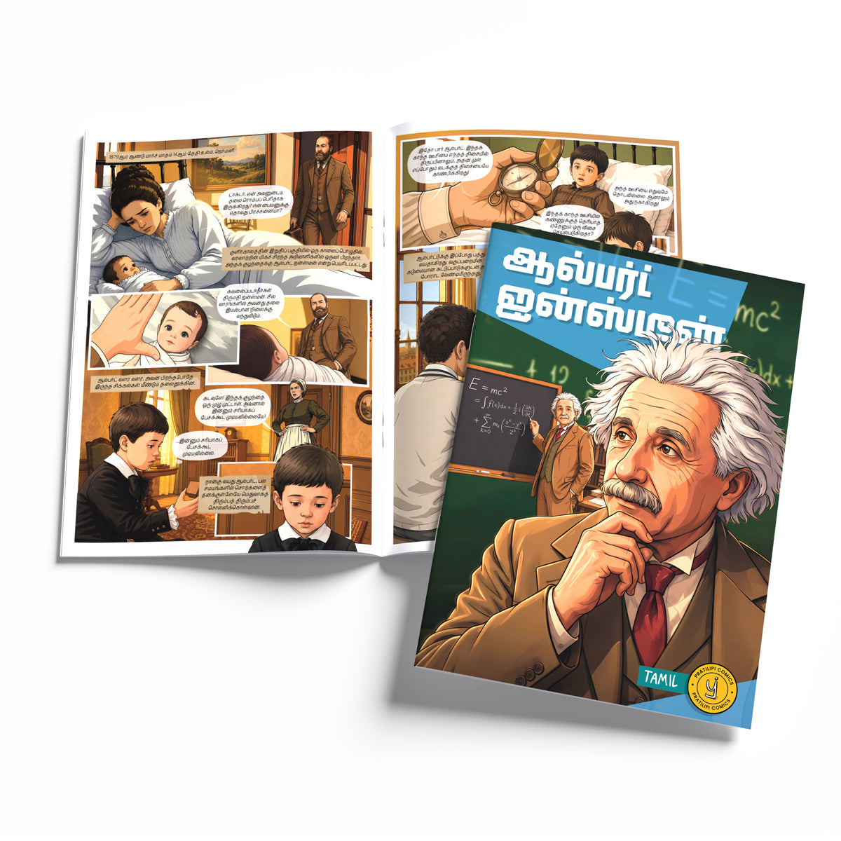 The Scientists (Tamil) - set of 15 comics