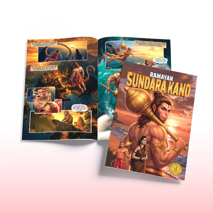 The Ramayana (English) - set of 7 comics