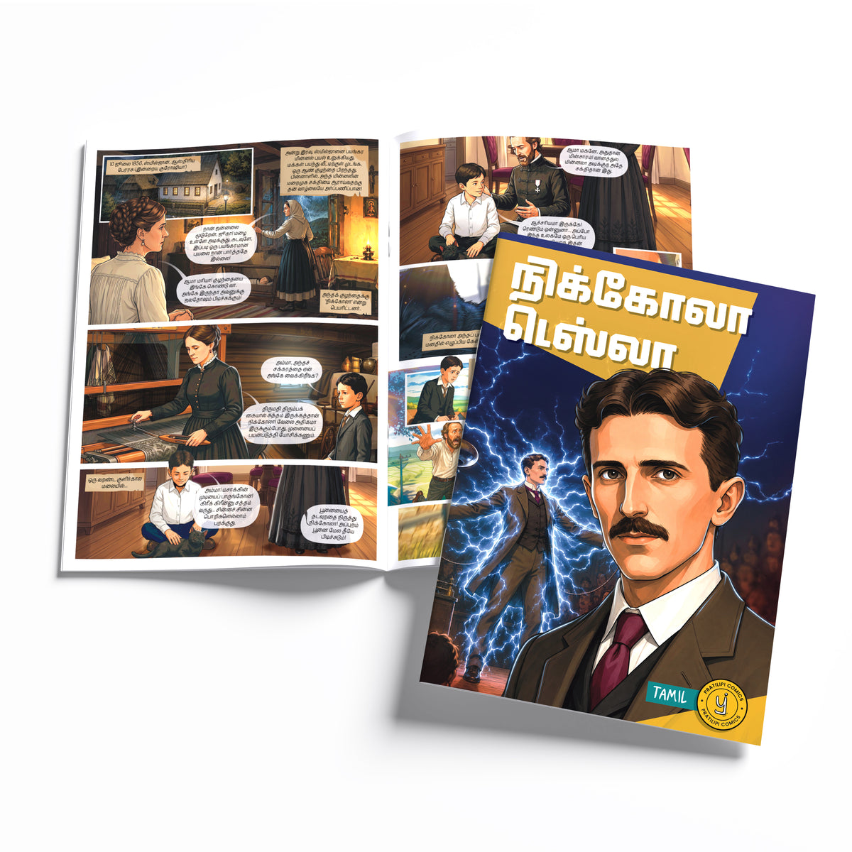 The Scientists (Tamil) - set of 15 comics