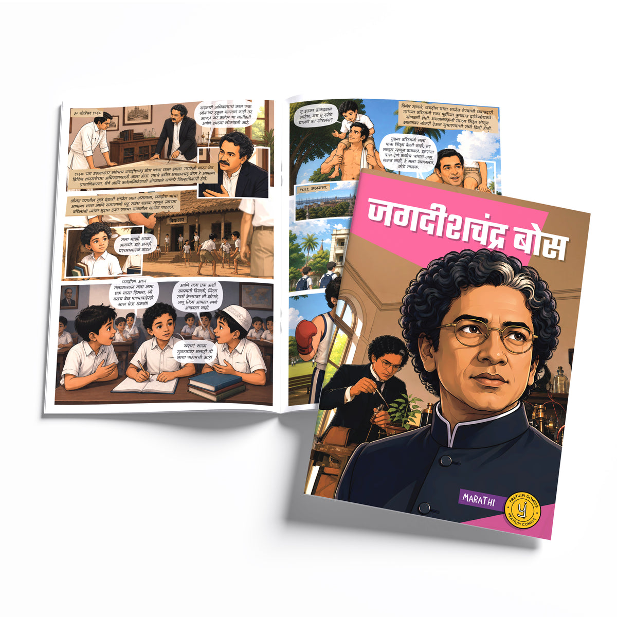 The Scientists (Marathi) - set of 15 comics