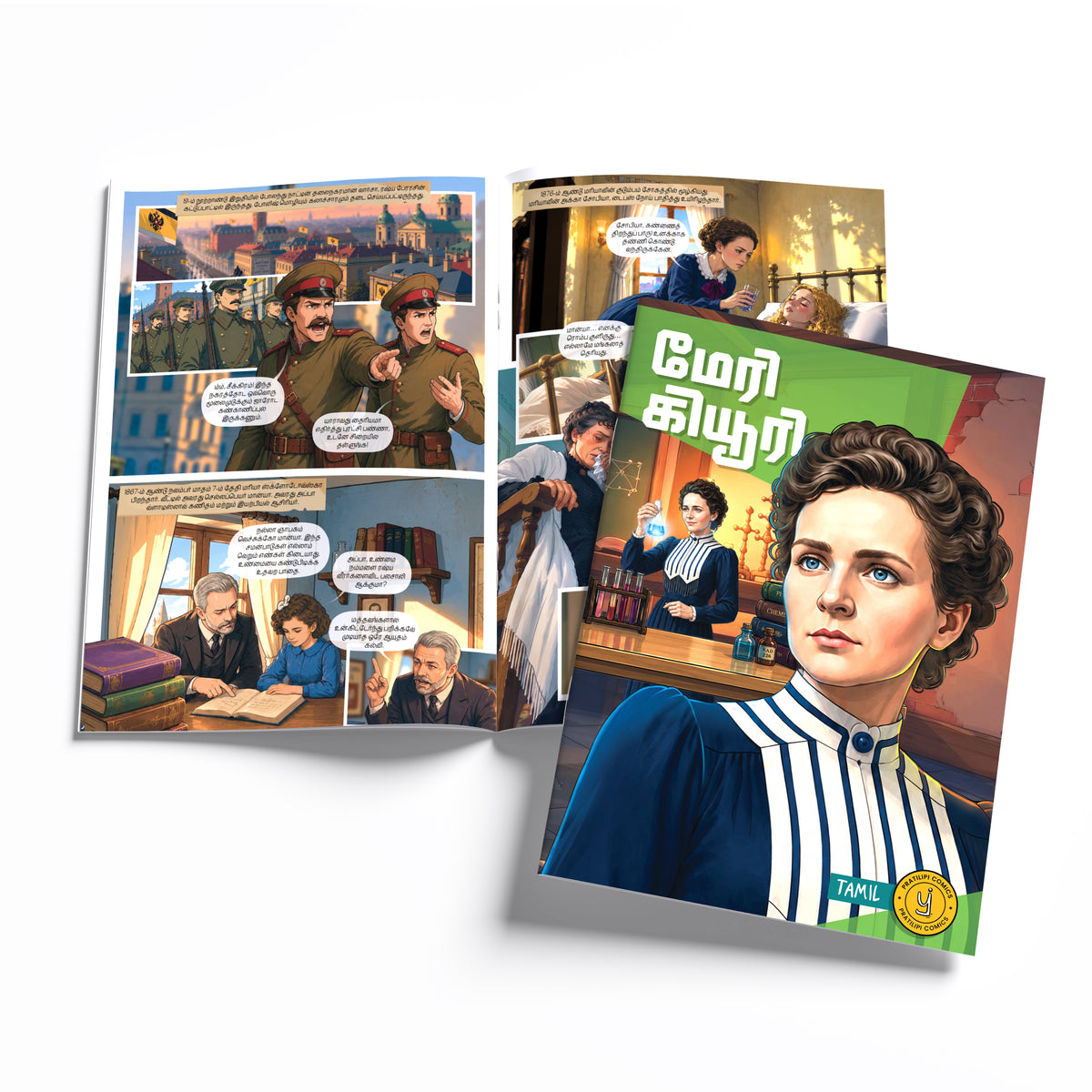 The Scientists (Tamil) - set of 15 comics