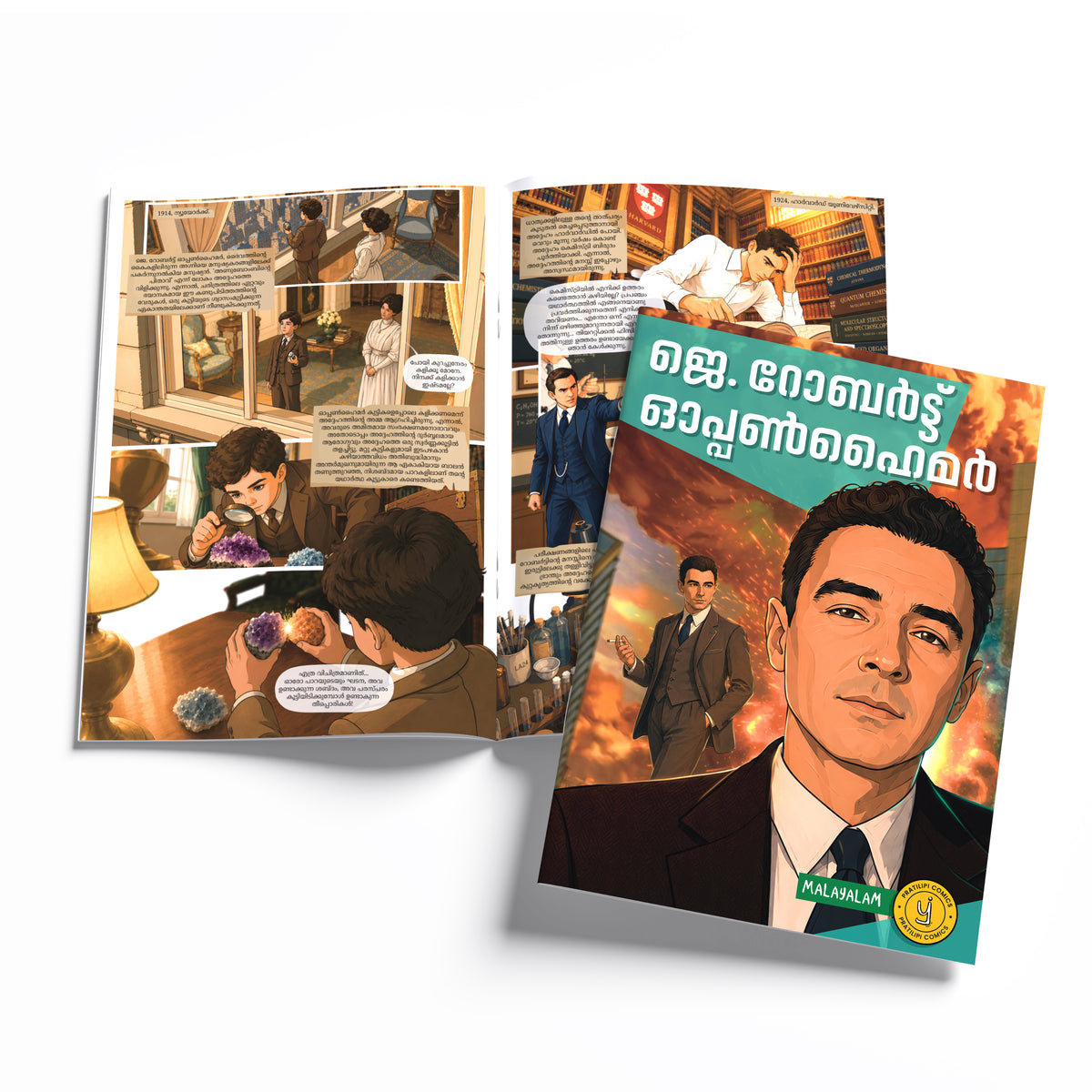 The Scientists (Malayalam) - set of 15 comics