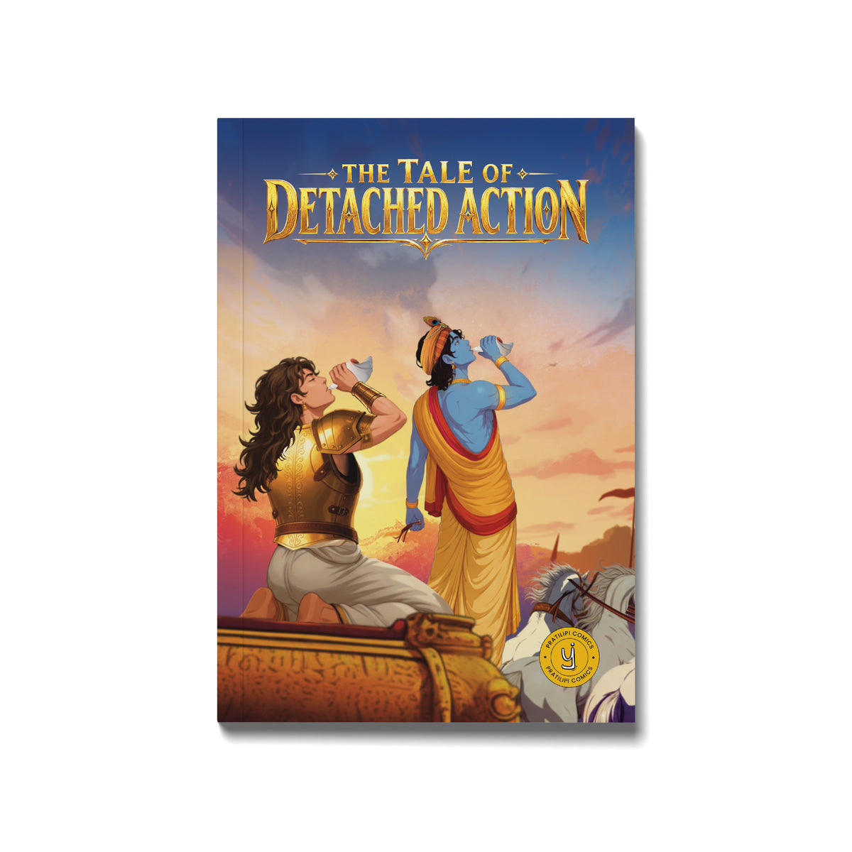 The Bhagavad Gita (English) - set of 15 comics