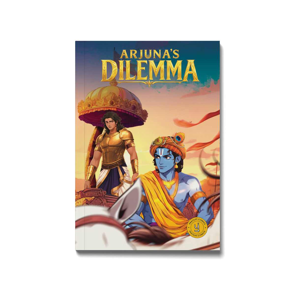 The Bhagavad Gita (English) - set of 15 comics