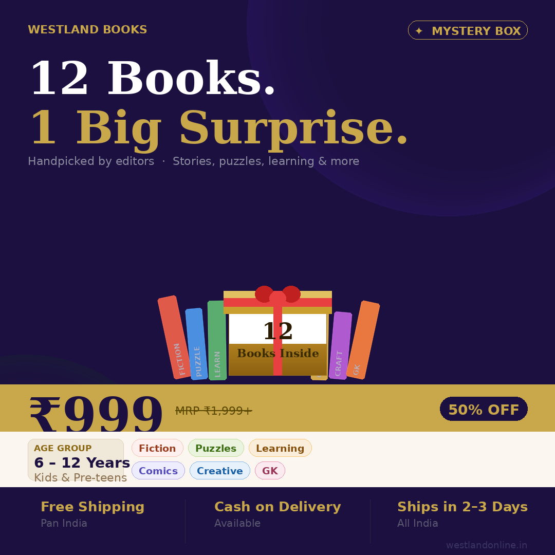 Premium 12 Kids-Book Mystery Box (English)